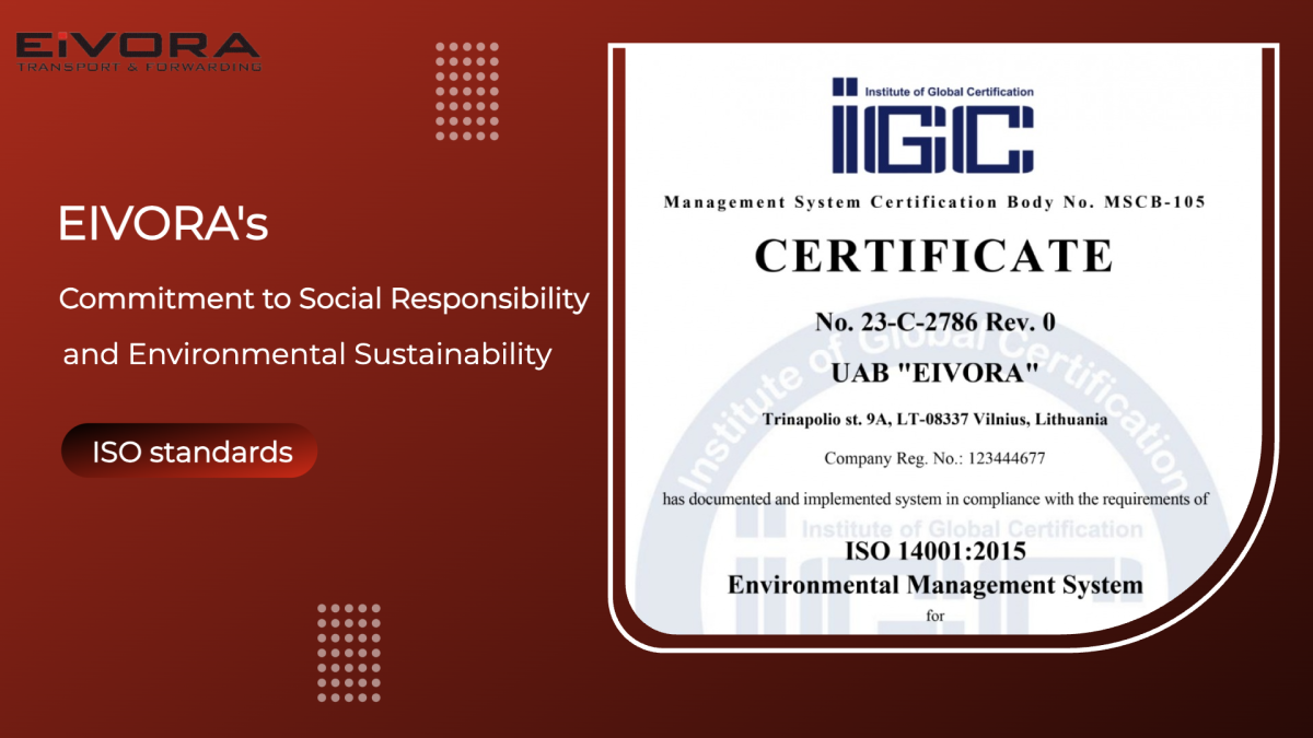 EIVORA's commitment to social responsibility and environmental sustainability